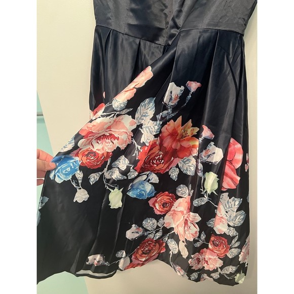 Lulu’s midi dress cocktail floral lightweight Anything Floral You XL - Picture 8 of 12